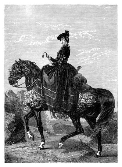 Emperatriz Eugenia de Montijo 1826-1920 de Unbekannt