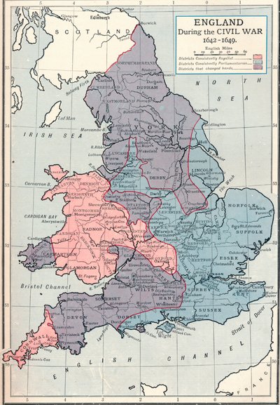 Inglaterra durante la Guerra Civil, 1642-1649 de Unbekannt