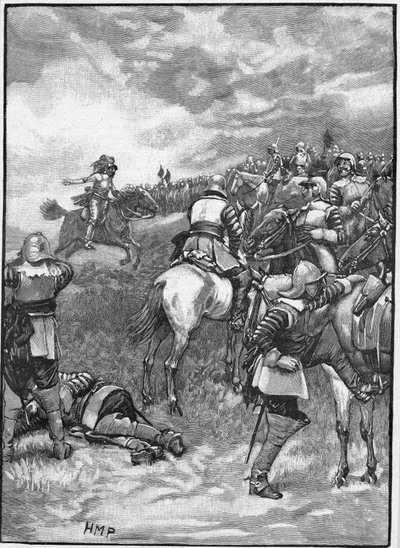 Guerras Civiles Inglesas: Batalla de Naseby, Northamptonshire, 14 de junio de 1645 de Unbekannt