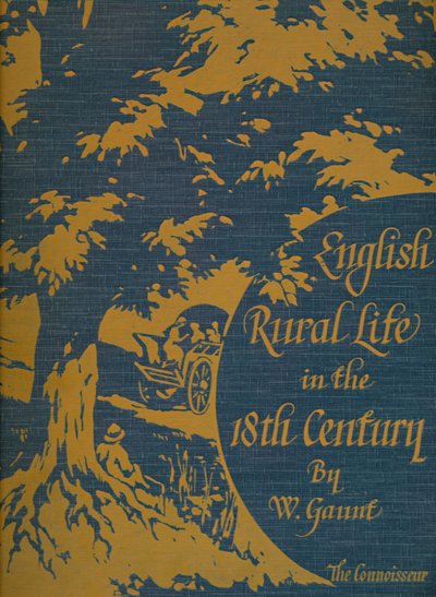 Vida rural inglesa en el siglo XVIII, portada, 1925 de Unbekannt