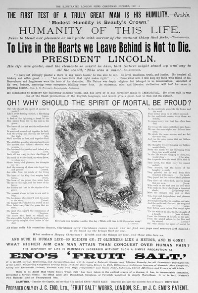 Publicidad de Enos Fruit Salt, 1907 de Unbekannt
