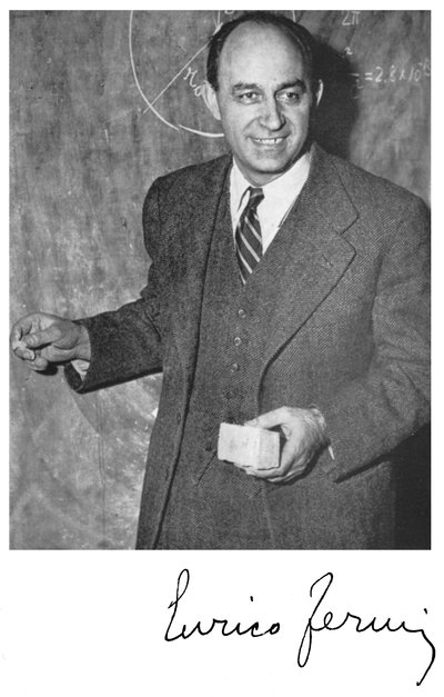 Enrico Fermi, físico nuclear italoamericano de Unbekannt