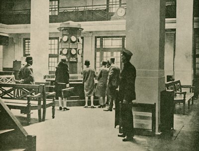 Vestíbulo de Entrada, Estación Aérea de Londres, 1927 de Unbekannt