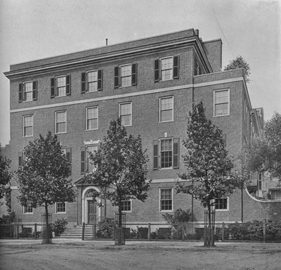 Fachada de entrada en East 57th Street, casa de la Sra. WK Vanderbilt, Ciudad de Nueva York, 1924 de Unbekannt