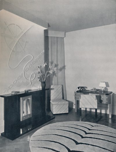 Vestíbulo diseñado por Duncan Miller, Londres, Inglaterra, 1936 de Unbekannt