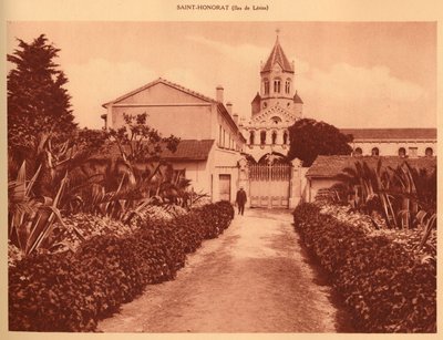 Entrada del Monasterio, Saint-Honorat, 1930 de Unbekannt