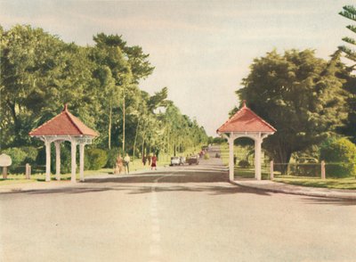 Entrada al Kings Park, c. 1947 de Unbekannt