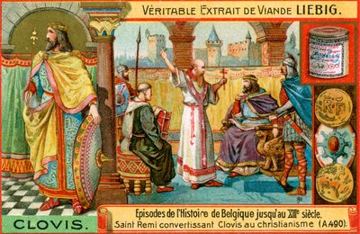 Episodios en la historia de Bélgica hasta el siglo XIII: Rey Clodoveo I de Unbekannt