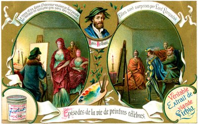 Episodios de la vida de pintores famosos: Hans Holbein, c1900 de Unbekannt