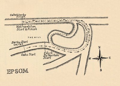 Hipódromo de Epsom de Unbekannt