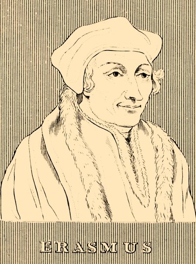 Erasmo, 1466-1536, 1830 de Unbekannt