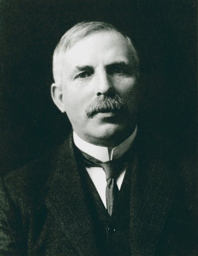 Ernest Rutherford 1871-1937, físico atómico ganador del Premio Nobel de Unbekannt