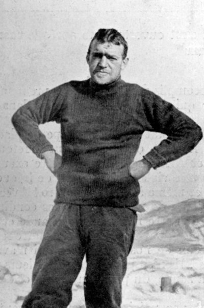 Ernest Shackleton, explorador británico, Antártida, 1909 de Unbekannt