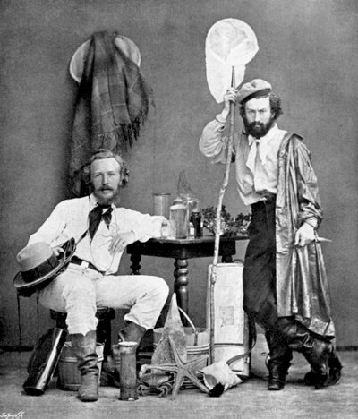 Ernst Haeckel, zoólogo y evolucionista alemán, en las Canarias de Unbekannt