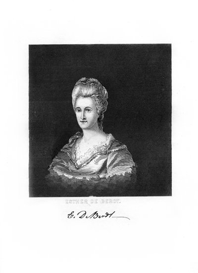 Esther De Berdt Reed, patriota de la Guerra Revolucionaria Americana, 1872 de Unbekannt
