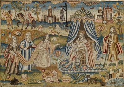 Ester y Asuero, mediados a finales del siglo XVII de Unbekannt