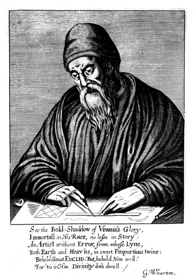 Euclides, matemático griego antiguo, 1661 de Unbekannt
