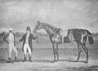 Euclid, segundo en el St. Leger, 1839, después de un empate con Charles XII, c1839, 1911 de Unbekannt