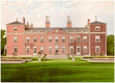 Euston Hall, Suffolk, hogar del Duque de Grafton, 1880 de Unbekannt