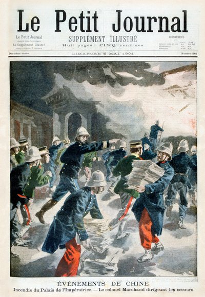Eventos en China, incidente en el Palacio Imperial, 1901 de Unbekannt
