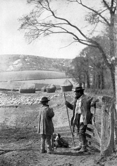 Vida cotidiana en el campo, 1926 de Unbekannt