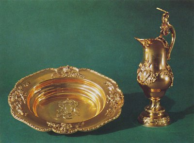 Jarra y palangana, c.1735 de Unbekannt