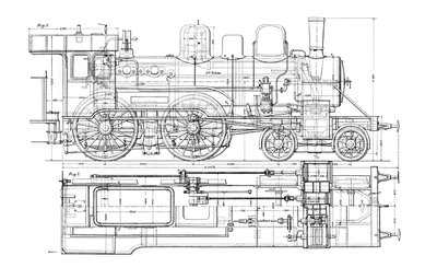 Ejemplo de Dibujo Mecánico, 1901 de Unbekannt
