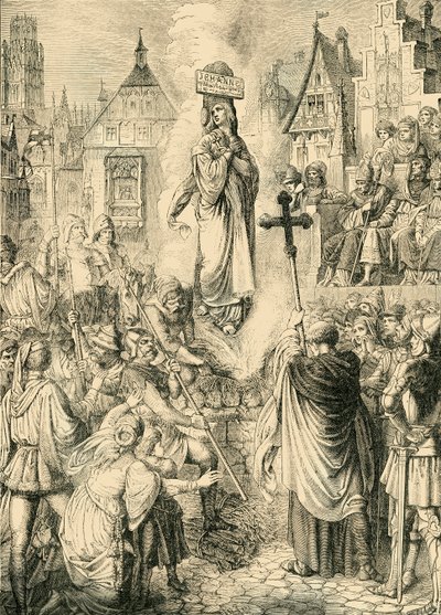 Ejecución de Juana de Arco, 30 de mayo de 1431 de Unbekannt