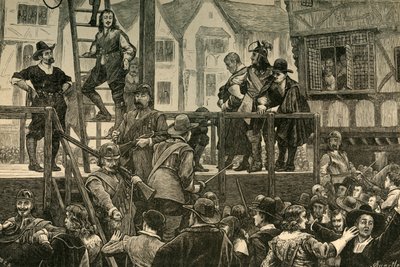 Ejecución de Tomkins y Challoner, 1897 de Unbekannt