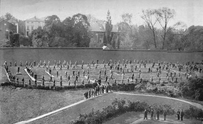 Patio de ejercicios en la prisión de Holloway, Londres de Unbekannt