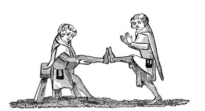 Ejercicios derivados del Quintain, 1833 de Unbekannt