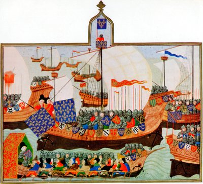 Expedición para confrontar corsarios africanos, 1390 de Unbekannt