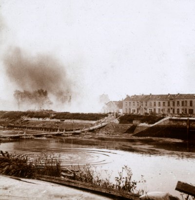 Explosión, Nieuwpoort, Flandes, Bélgica de Unbekannt