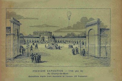 Exposición de productos de la industria francesa, París, 1798 De Bon Marché, 1900 de Unbekannt