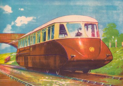 Coche motor diésel expreso, G.W.R., 1940 de Unbekannt