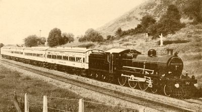 Tren expreso, Bombay, Baroda y Ferrocarril Central de India de Unbekannt