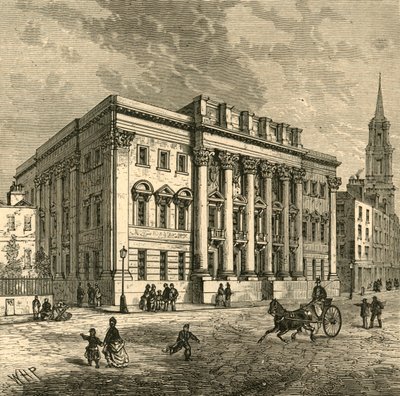 Exterior del Salón de Orfebres, 1897 de Unbekannt