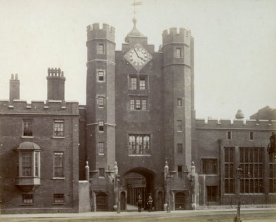 Exterior del Palacio de St James, Londres, 1887 de Unbekannt
