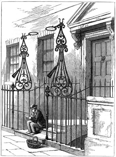 Extintores en Berkeley Square, Londres, 1891 de Unbekannt