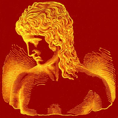Extremo de la divergencia étnica - Tipo más alto - I: Eros de Praxíteles, ilustración de "With the World