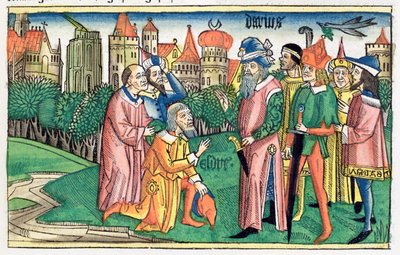 Esdras 6:16: el Templo de Jerusalén es dedicado por el Rey Darío de Unbekannt