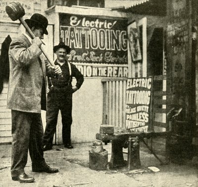 Atracción de feria, 1910 de Unbekannt