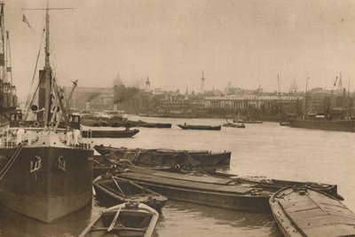 Barcos fieles que sirven a las necesidades de Londres: El Pool desde la Casa de Aduanas hasta Billingsgate de Unbekannt