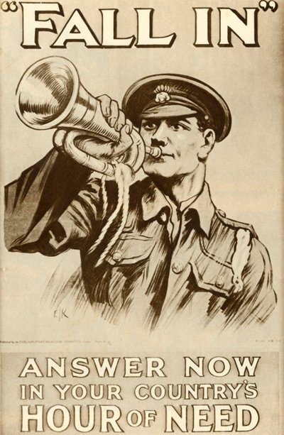 Enlistarse: Responde Ahora en la Hora de Necesidad de tu País, 1915, 1935 de Unbekannt
