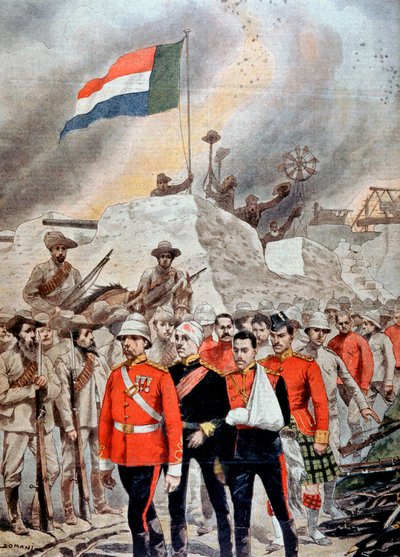 Caída de la guarnición británica en Jamestown, Sudáfrica, Guerra de los Bóeres, 1901 de Unbekannt