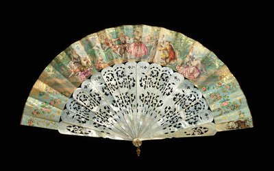 Abanico, 1860-70 de Unbekannt