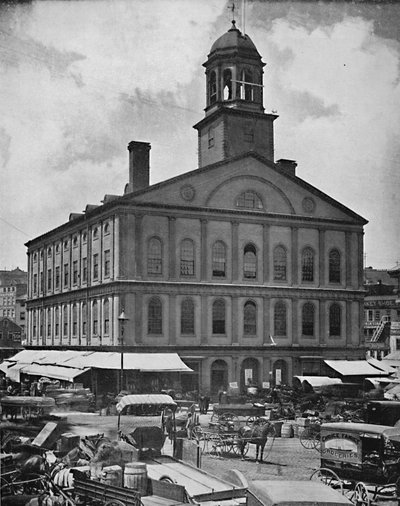 Faneuil Hall, Boston, c1897 de Unbekannt