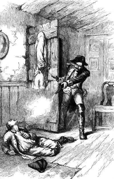 La atrocidad de Fannin: asesinato de un plantador americano, finales del siglo XVIII, c1880 de Unbekannt