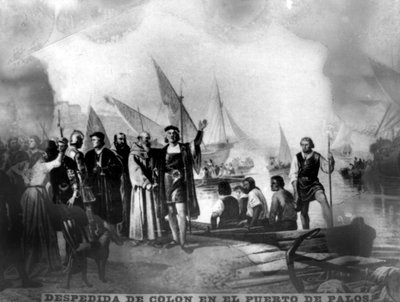 Despedida a Colón, 1482, años 1920 de Unbekannt