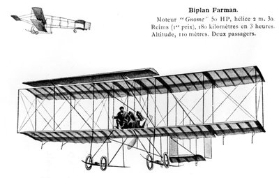 Biplano Farman, siglo XX de Unbekannt